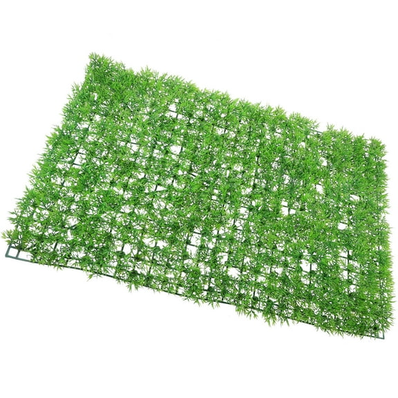 SEWCHICS Greenery Wall Backdrop PVC Realistic Artificial Plant Panel for Decoration