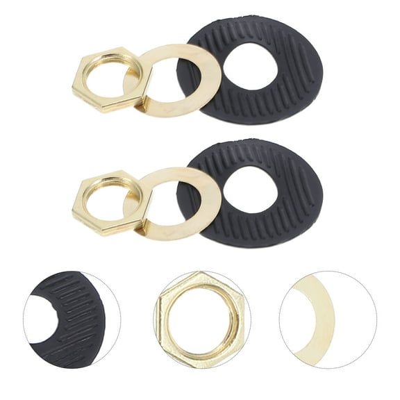 SEWCHICS Wall Clock Repair Kit with Iron and Rubber Parts for , High Stability and Precise Timekeeping