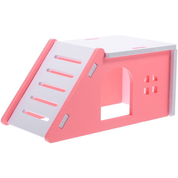 SEWCHICS Hamster Hideaway Plastic Hut Small Cozy Hideout for Hamsters and Small Animals 1 Set