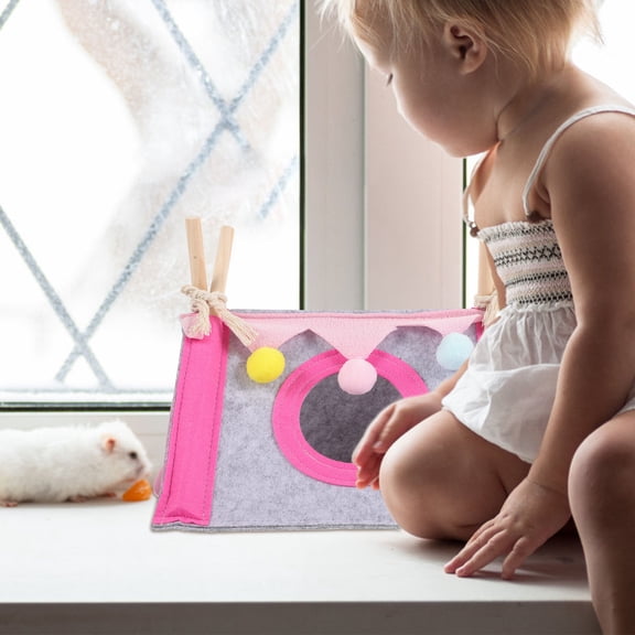 SEWCHICS Hamster Hideaway Shelter Cozy Guinea Pig Hut Small Comfortable Snooze 1 Set