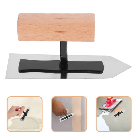 SEWCHICS Stainless Steel Compact Trowel for Plastering, Artistic Paints, and Tight Spaces, Hand Tool for Precision Work
