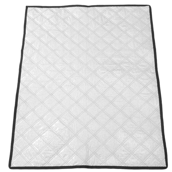 SEWCHICS Heavy Duty Aluminum Foil Insulation Cover for Freezer Protection and Cooling Efficiency Silver 80 x 60 Inches