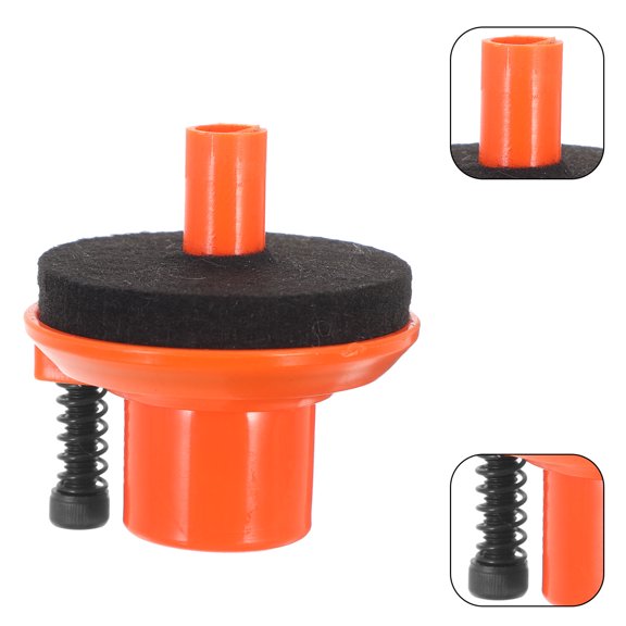 SEWCHICS Red Plastic Felt Hi Hat Clutch Pad for Drum Cymbal Stand Replacement