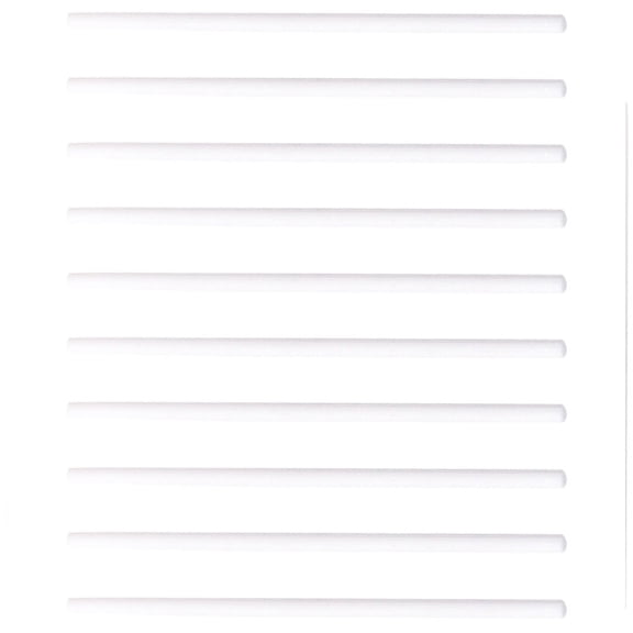 SEWCHICS HighTemperature Aluminium Oxide Kiln Sculpture Rods for Home Ceramic Jewelry Firing 10pcs White