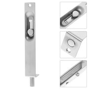 SEWCHICS Durable Fireproof Door Bolt for Double Doors Concealed Design Silver