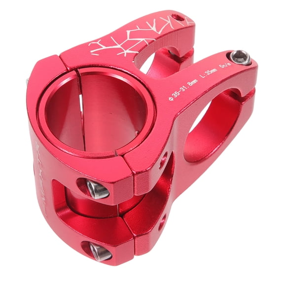 SEWCHICS Red Bike Stem Riser Upgrade for Enhanced Ride Quality and Performance