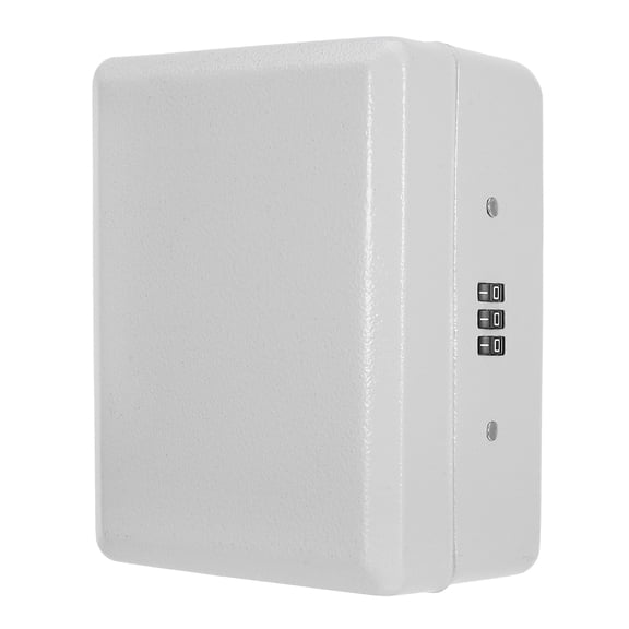 SEWCHICS Wall Mounted Key Organizer Iron Secure Lock Box for Home Use