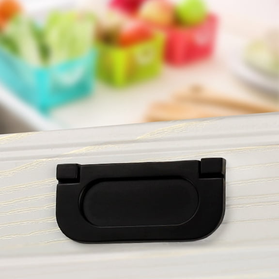 SEWCHICS Durable Black Cabinet Handle with Free Screws for Home Furniture