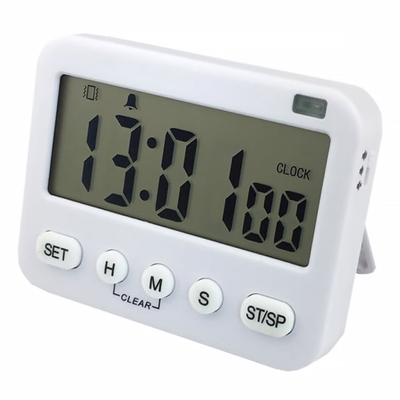 SEWCHICS Kitchen Timer Alarm LED Display Countdown Timer for Classroom Activities 1Pack