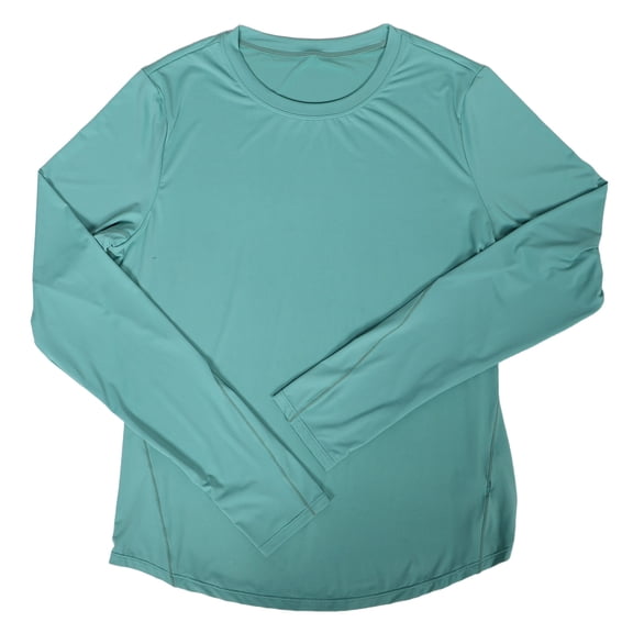 SEWCHICS Light Green Sleeve Sun Activewear Top with Quick-Dry Fabric for Yoga, Running, and Outdoor Sports