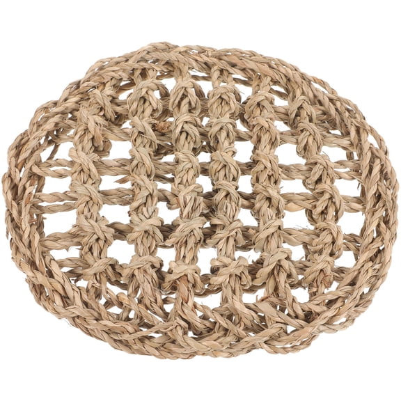 SEWCHICS Reptile Climbing Accessories Carpet Mat Straw Texture for Reptile Habitat 1 Pack and