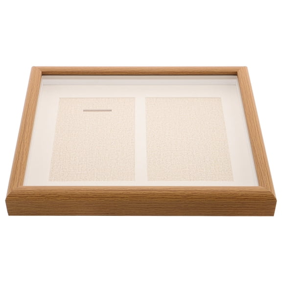 SEWCHICS Wooden Medal Display Shadow Box Holder for Office Decor, 1 Set - and Stylish Showcase