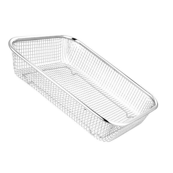 SEWCHICS Mesh Strainer Basket Multipurpose Kitchen Colander for Fruit Vegetable Drain and Food Prep