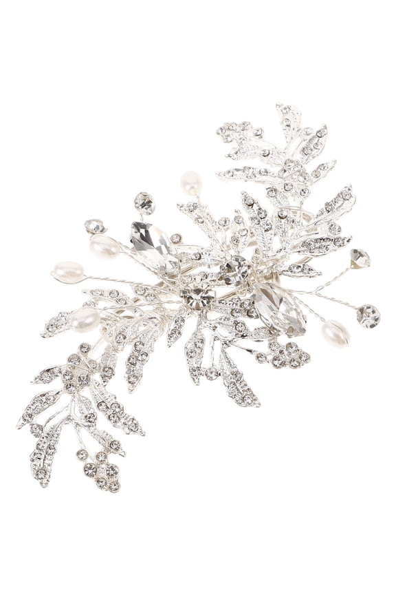 Zinc Alloy Leaf Brooch Pin, Shiny Decorative Accessory for Jackets, Clothing, Hats, Bags, and More