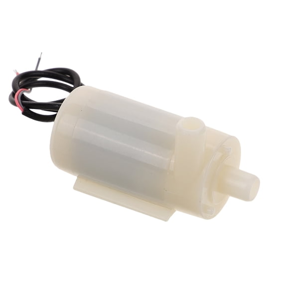 SEWCHICS Micro Submersible Water Pump White Compact Low Voltage Efficient USB Aquarium Pump for Fish Tank