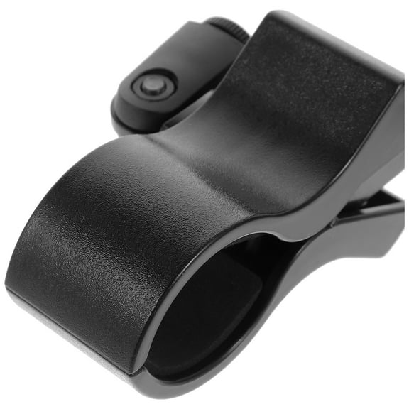 SEWCHICS Black Plastic Mic Clip Holder Suitable for Handheld Microphones
