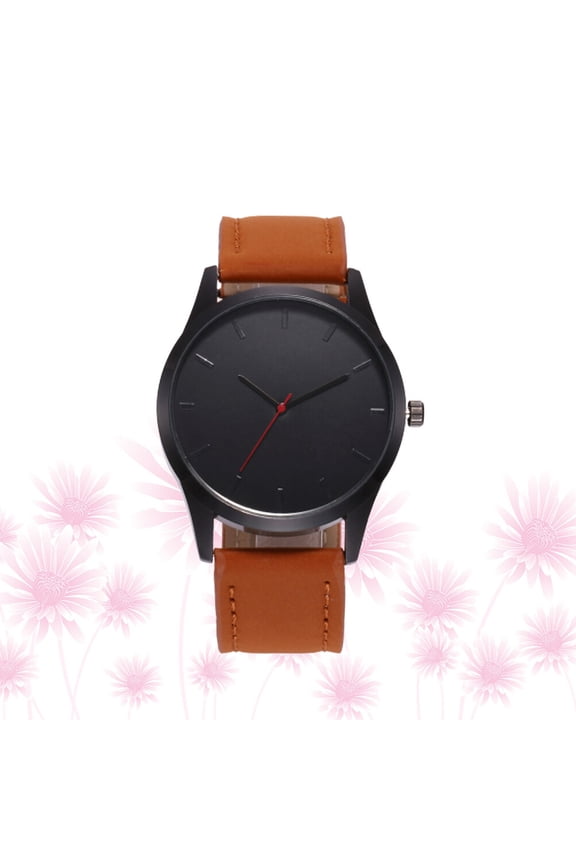 Minimalist Watch Quartz Watch Classic Luxury Round Stainless Steel 1Set