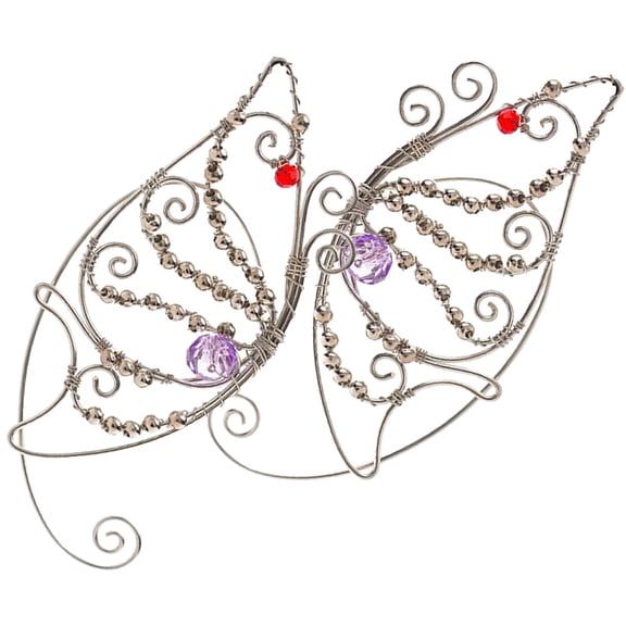 SEWCHICS 1 Pair Fairy Ear Cuffs Non Piercing Rhinestone Comfortable Fit for Women