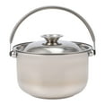 thumbnail image 1 of SEWCHICS Stainless Steel Cooking Pot with Heat Retention and Even Heat Distribution, Kitchen Cookware, 1 of 8