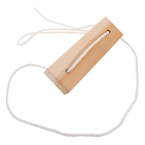 SEWCHICS Outdoor Hatchet Accessory Wooden Hatchet Sheath Beige Protective Cover For Wood Chopping 1Set