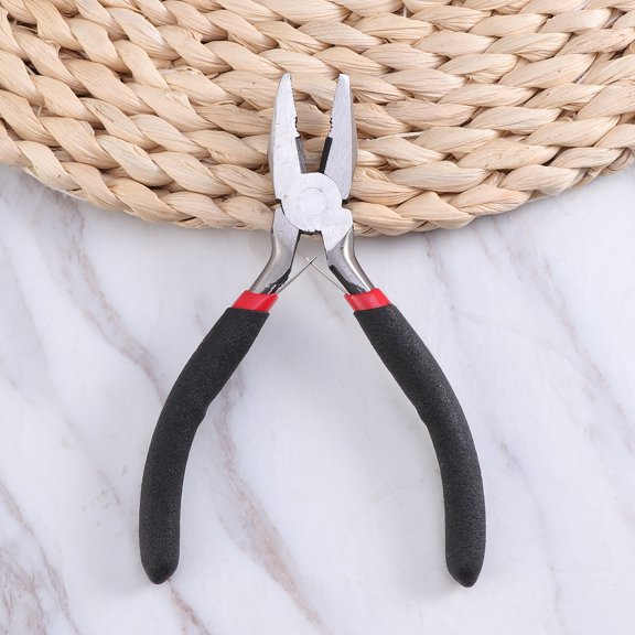 SEWCHICS Black Metal Multi-Purpose Outdoor Tool Pliers, Hand Tool for Various Uses, 1 Piece