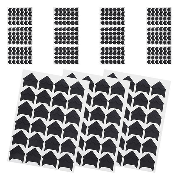 SEWCHICS Retro Black Picture Corners for Scrapbooking and Photo Mounting