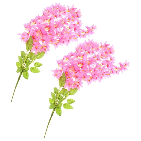 SEWCHICS Silk Flower String, 2pcs Artificial Floral Garland for Wedding, Party, Home Decoration