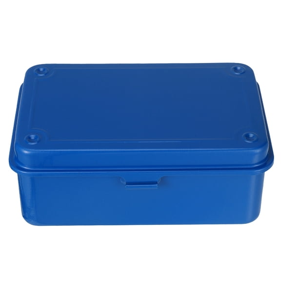 SEWCHICS Blue Metal Tool Chest Portable with Sturdy Iron Material and Vintage Style