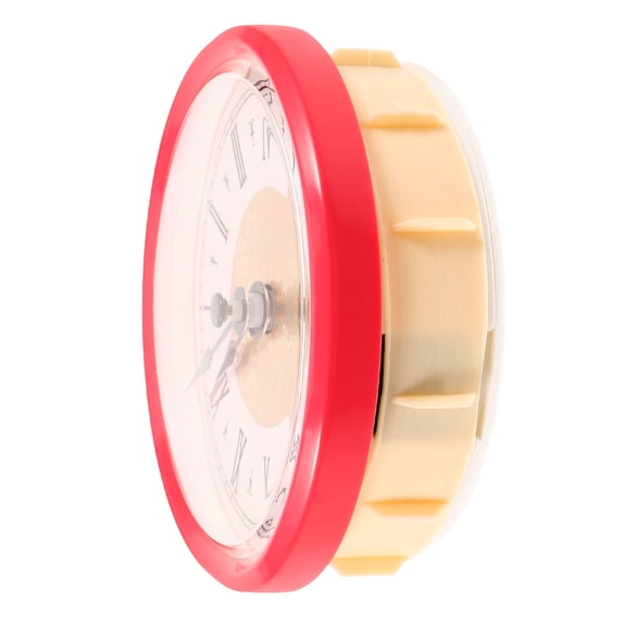 SEWCHICS Pink Plastic Vintage Quartz Clock Head with Silent Movement for Decor