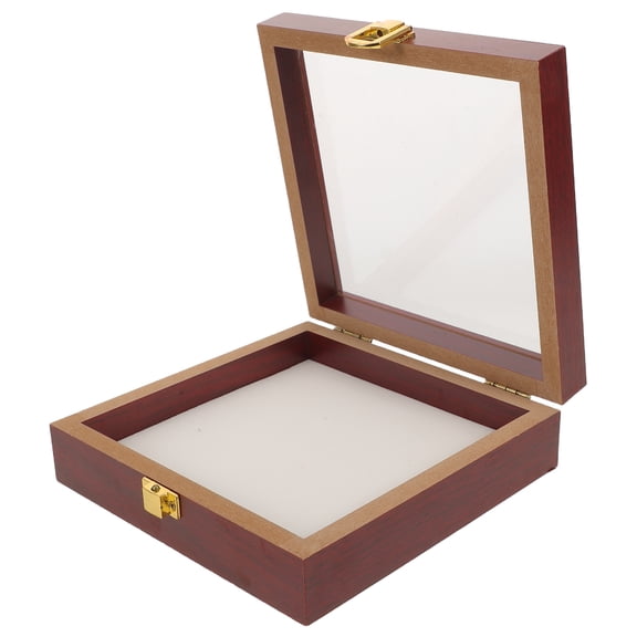 SEWCHICS Rustic Coffee Square Shadow Box Frame for Butterflies Dried Flowers and