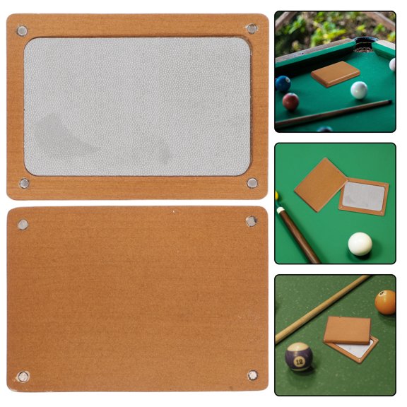 SEWCHICS Wooden Sanding Pad for Billiard Table Repair - 1 Piece Tool for Pool Table Maintenance and Restoration