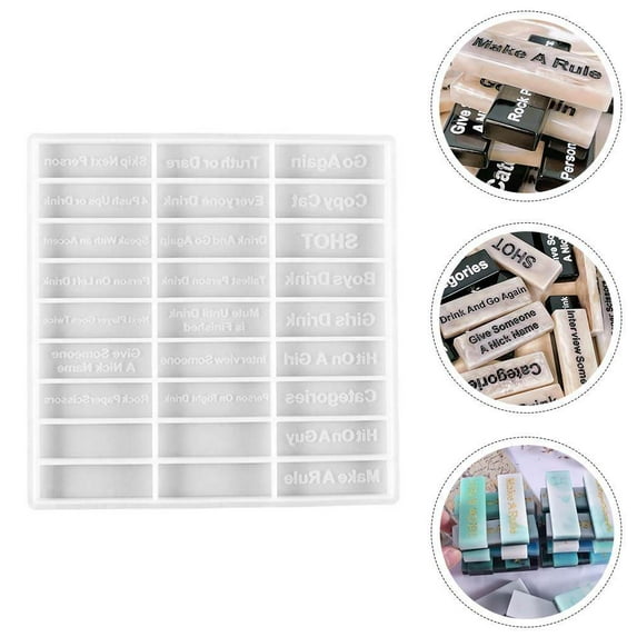 SEWCHICS Silicone Mold for DIY Projects NonStick Easy to and Separate White Color