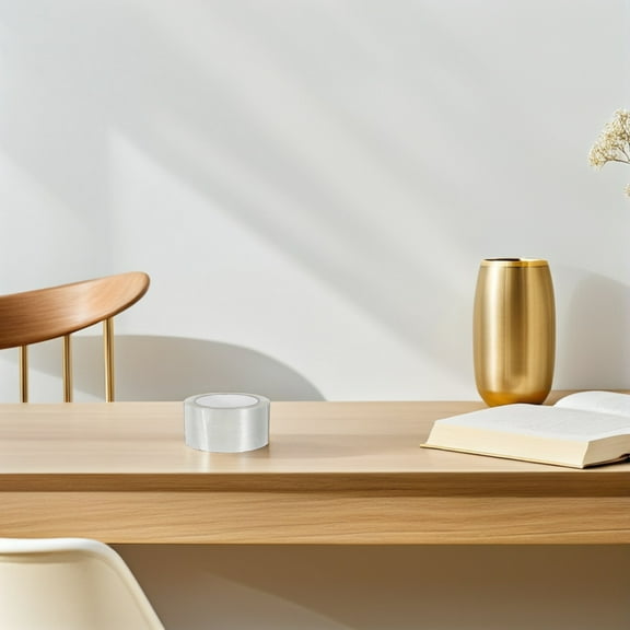 SEWCHICS Heavy Duty Transparent Single-Sided Tape for Reinforced Packing, Plumbing, and Industrial Use