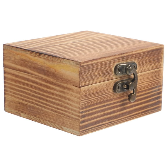 SEWCHICS Rustic Wood Crafts Storage Box Organizer for Home and Office, and Stylish 1 Piece