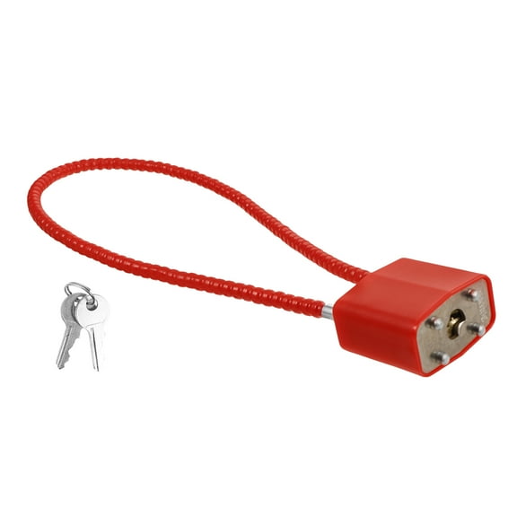 SEWCHICS Small Wire Lock Cable with Keys for Electric Bike, Basket, Cabinet, Gate Security and