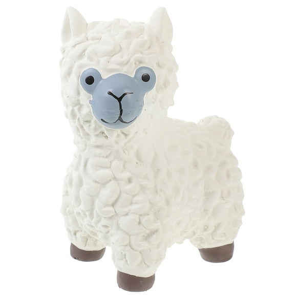 SEWCHICS Squeaky Latex Dog Toy, Soft Rubber Chew Toy Cute Sheep for Small and Medium Dogs, Interactive Fetch Toy 2pcs