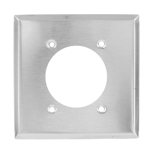 SEWCHICS Unbreakable Stainless Steel Receptacle Wall Cover for Bedroom and Kitchen