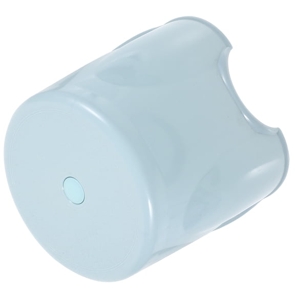 SEWCHICS Blue Plastic Stool Thicken Anti Slip Round Stool for Daily Use