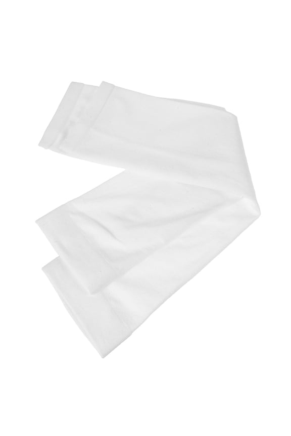1Pair White Uv Cooling Arm Sleeves Comfortable Breathable for Cycling and Fitness
