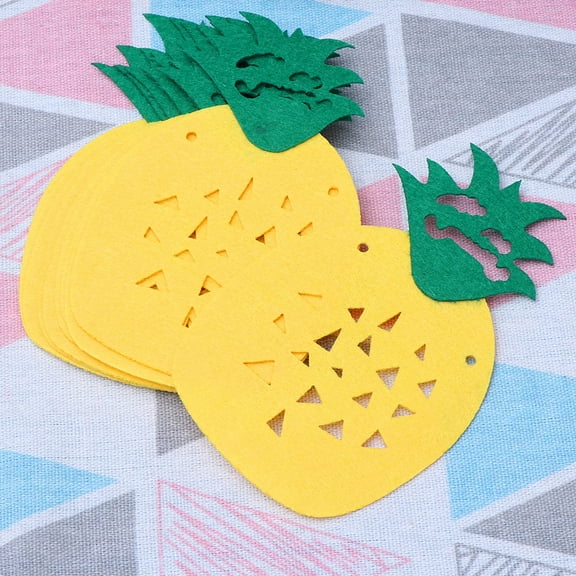 SEWCHICS Yellow Pineapple Party Gar Luau Decorations for Beach Garden Pool Parties