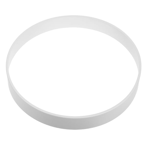 SEWCHICS Ultrathin White Metal Clock Frame Replacement for Wall Clock Repair, Reassembly, and Stylish Home Decor