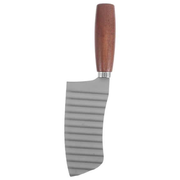 SEWCHICS Stainless Steel Vegetable Slicer with Wavy Blade for Carrot Chopping Kitchen Gadget 1 Piece