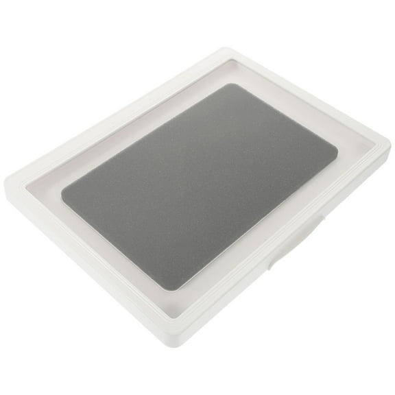 SEWCHICS Punch-Free Wall Mount Rack for Kitchen and Bathroom with Flexible Touchscreen Access and Easy Installation