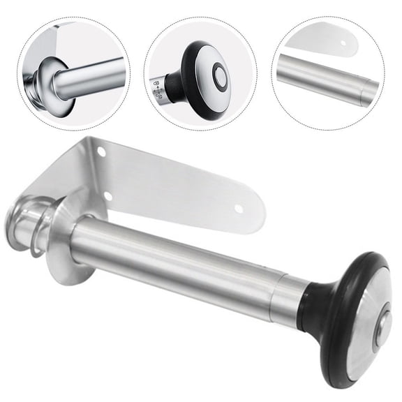 SEWCHICS Stainless Steel Toilet Paper Holder for Bathroom and Kitchen, Design, 1 Set
