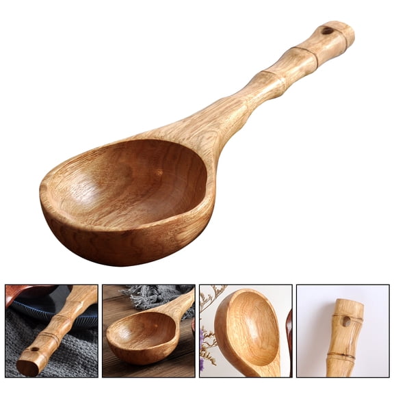 SEWCHICS Beige Water Ladle Kitchen Utensil Synthetic Material Cooking Tool for Adults, 1 Piece and Lightweight