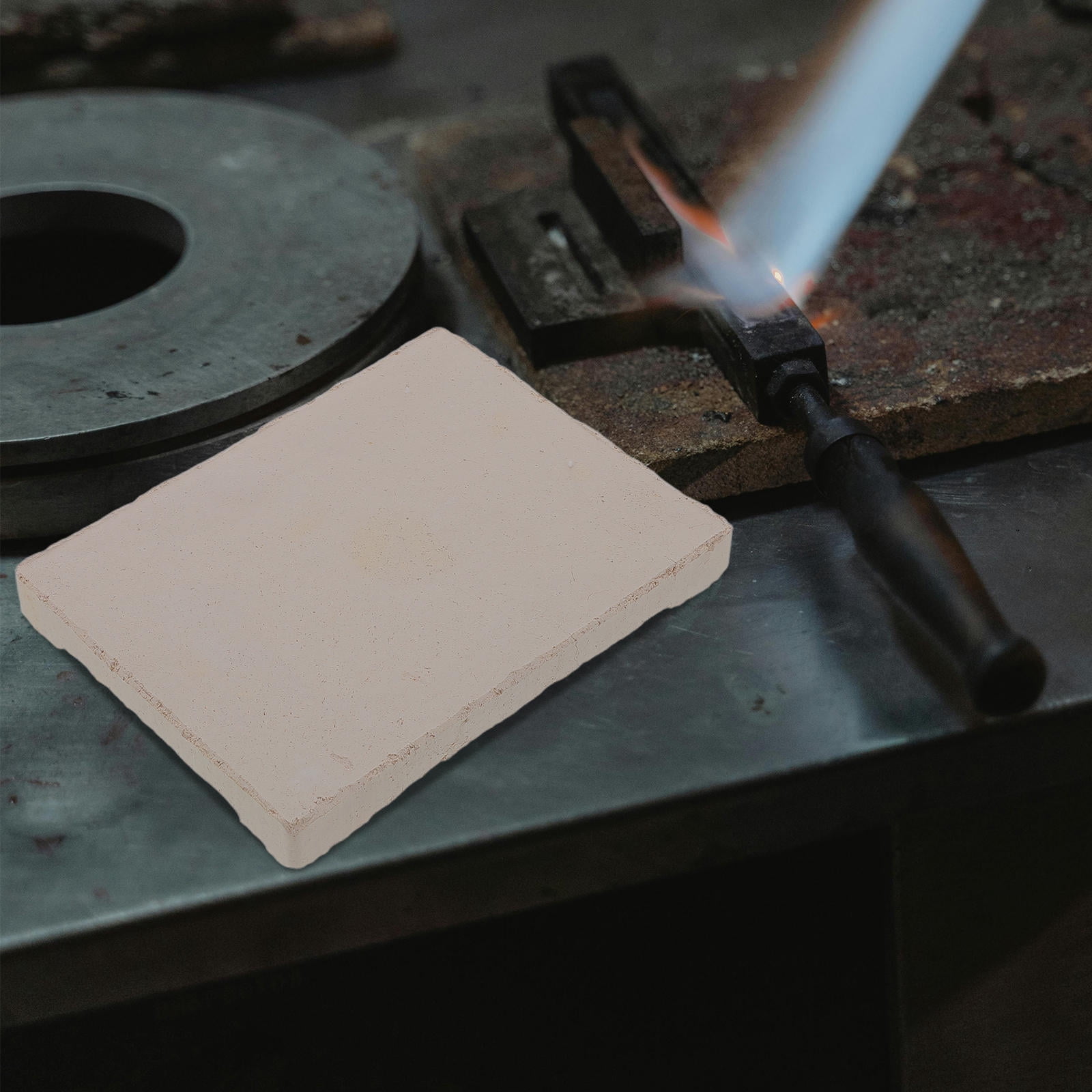 SEWCHICS White Fireproof Soldering Block with Ceramic Honeycomb for ...