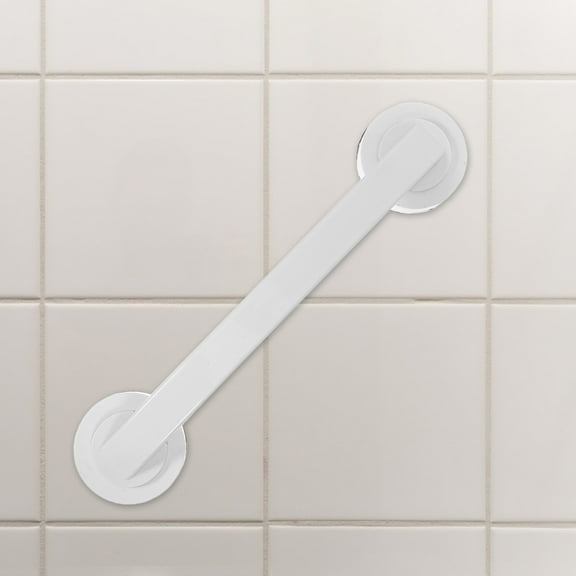 SEWCHICS White Bathroom Grab Bars Handrails Wall Mounted Support Rail for Stability Assistance 1 Pack