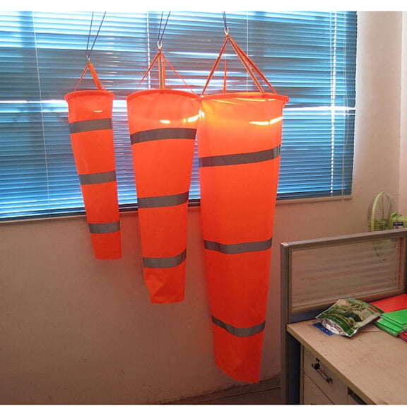 SEWCHICS Reflective Outdoor Windsock Wind Measurement Tool for Garden and Yard Decoration