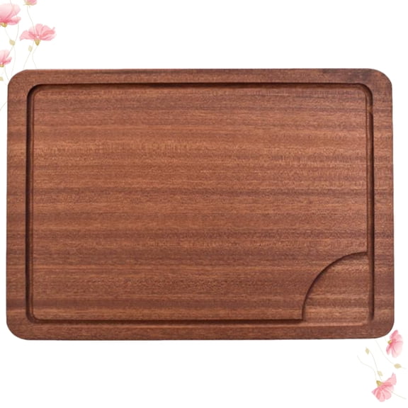 SEWCHICS Wood Serving Platters Pizza Serving Plate Coffee Food Serving Home Users 1Set