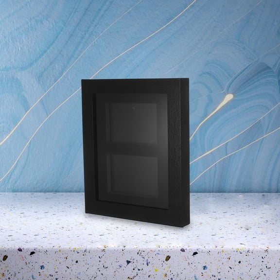 SEWCHICS Wooden Card Display Frame Wall Mounted Showcase for Trading Cards Photos Medals Home Office Decor